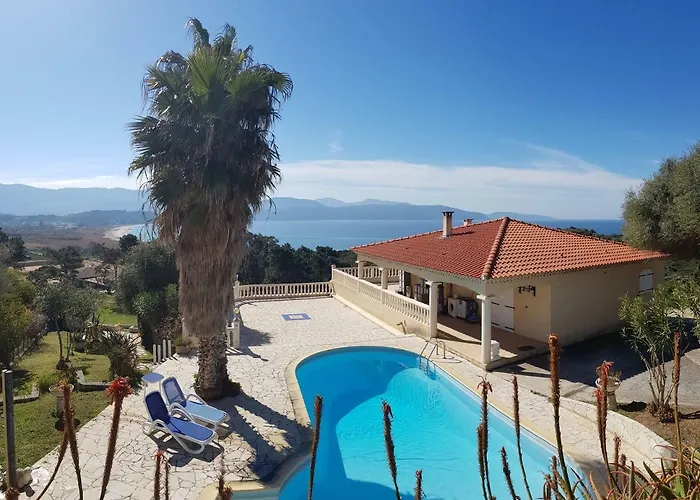 Liamone Fuer 3 Personen , 400 M Vom Strand, Pool, Klimaanlage